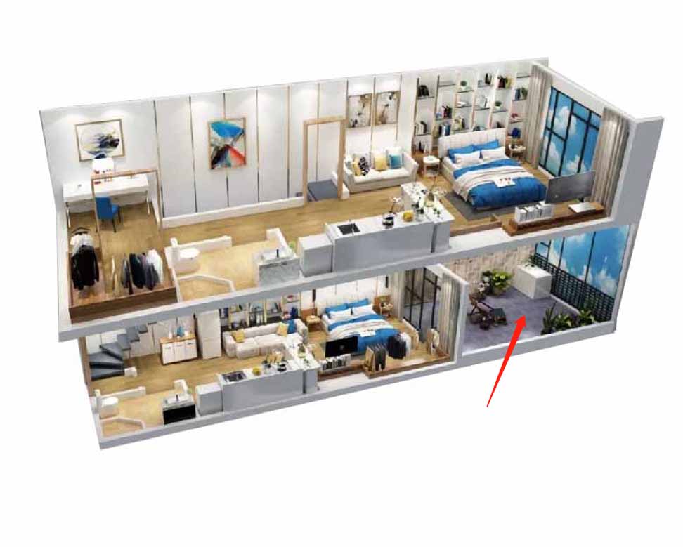 阳台全铝家具06